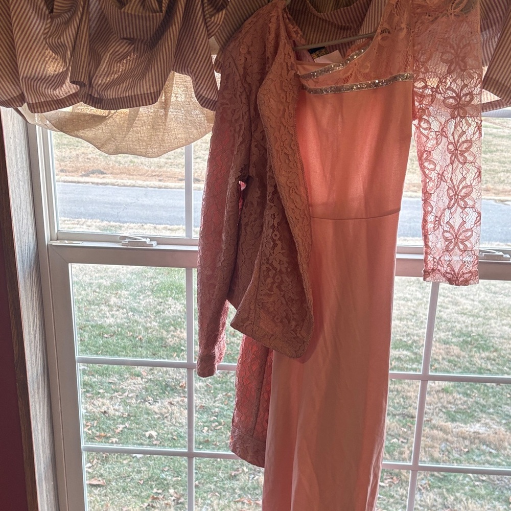 Willow Ridge Pink Lace Dress